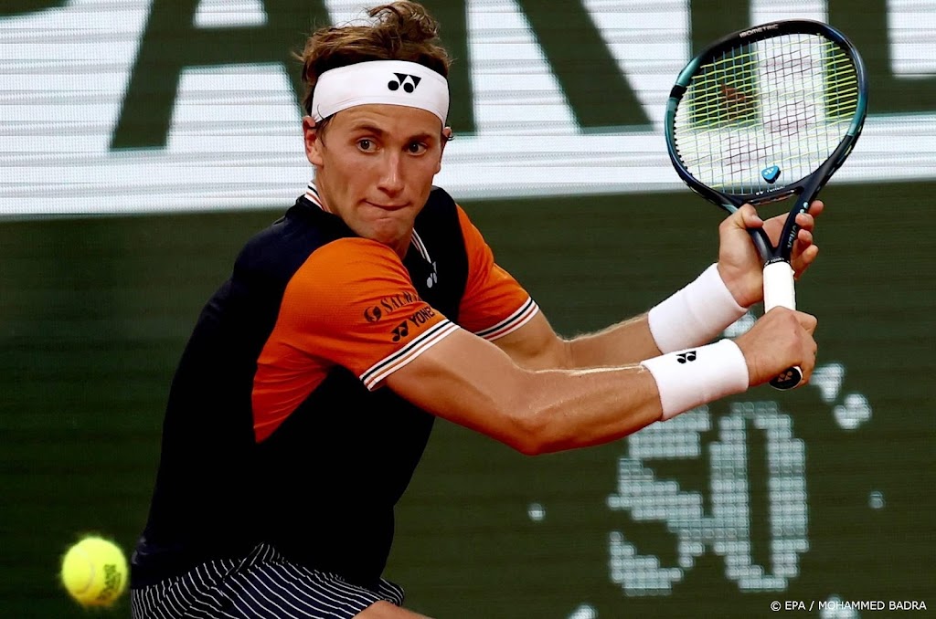 Noorse tennisser Ruud opnieuw naar finale Roland Garros