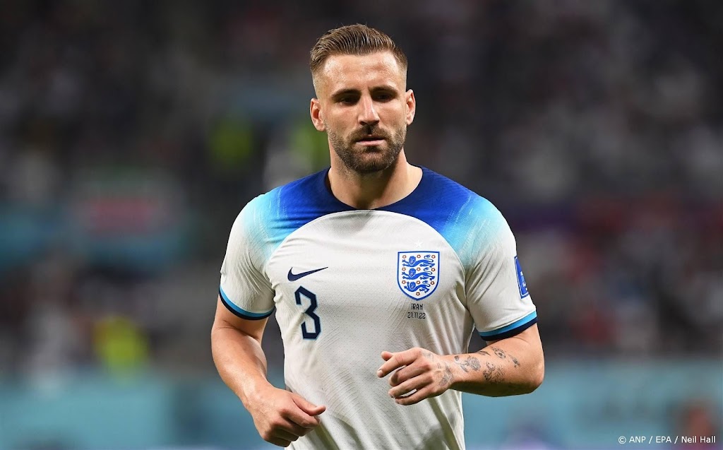 Linksback Shaw mist mogelijk ook eerste duel van Engeland op EK 
