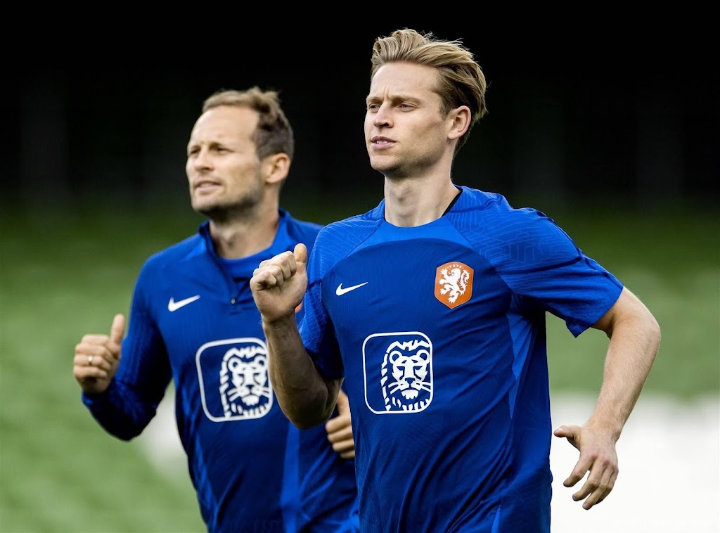 De Jong sluit week voor duel met Polen aan bij training Oranje