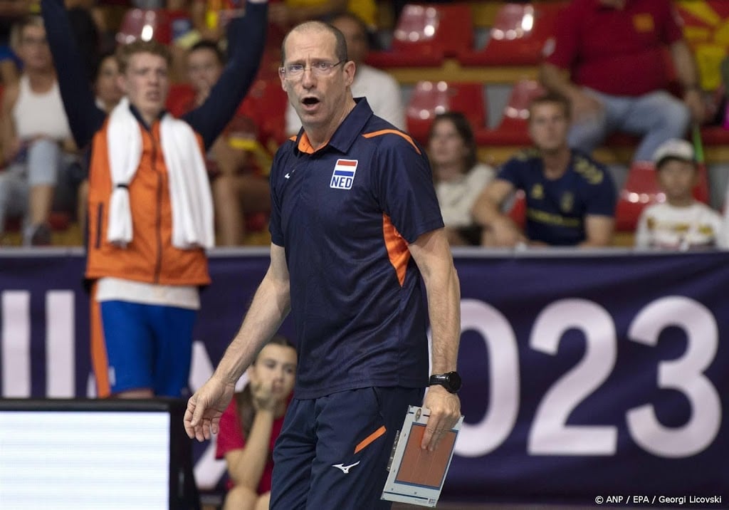 Spelen uit zicht voor volleyballers na verlies tegen Italië