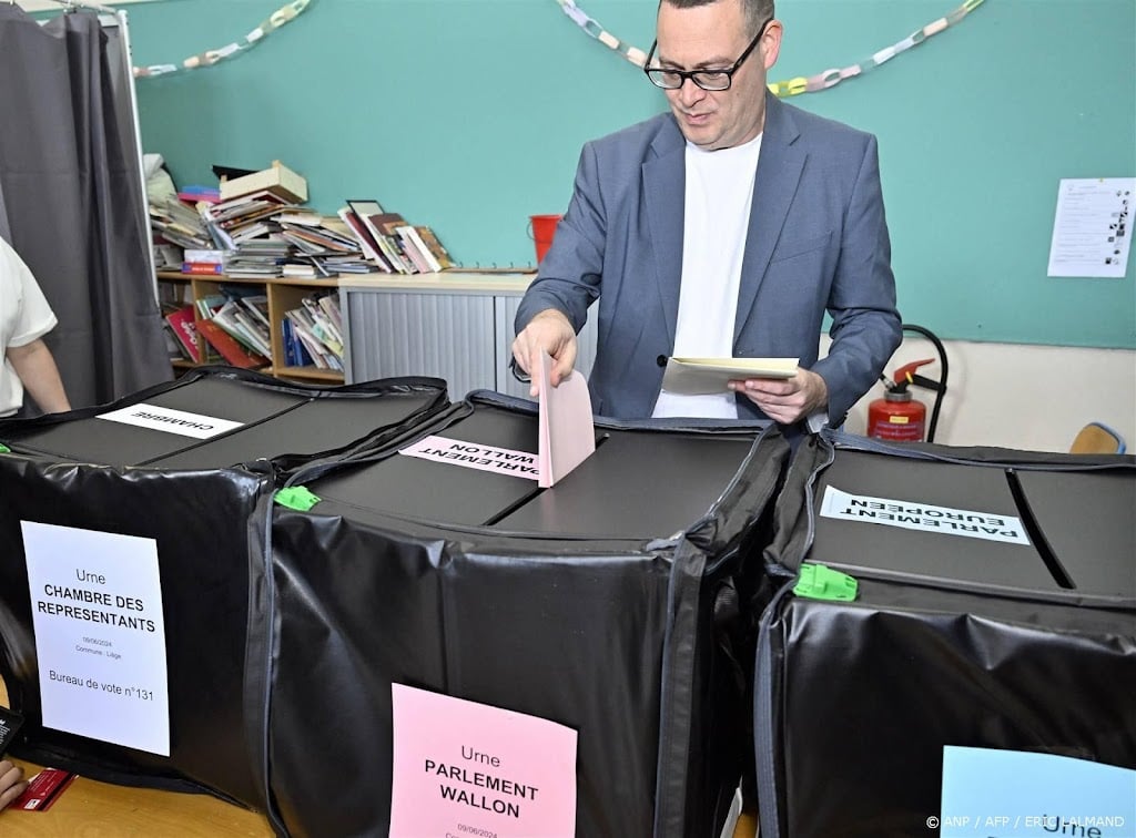 Radicaal-linkse partij volgens exitpoll bovenaan in Wallonië