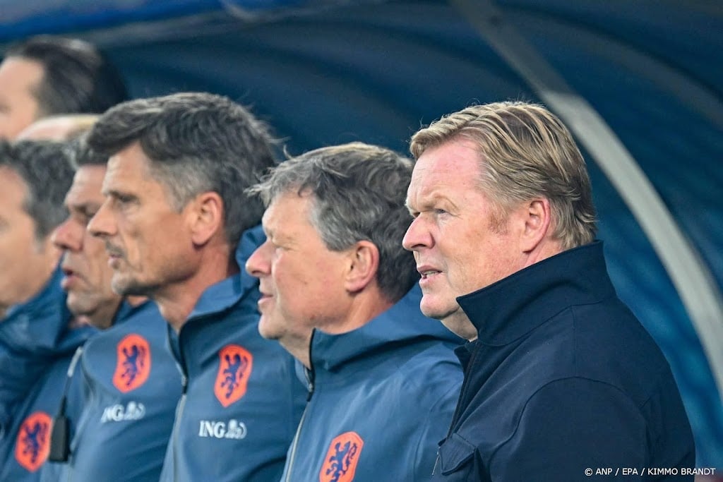 Bondscoach Koeman voor vijftigste keer op de bank bij Oranje 