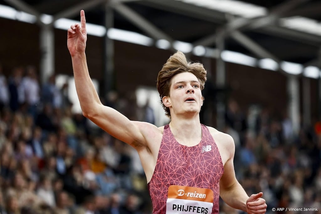 Atleet Phijffers wint 400 meter op FBK Games
