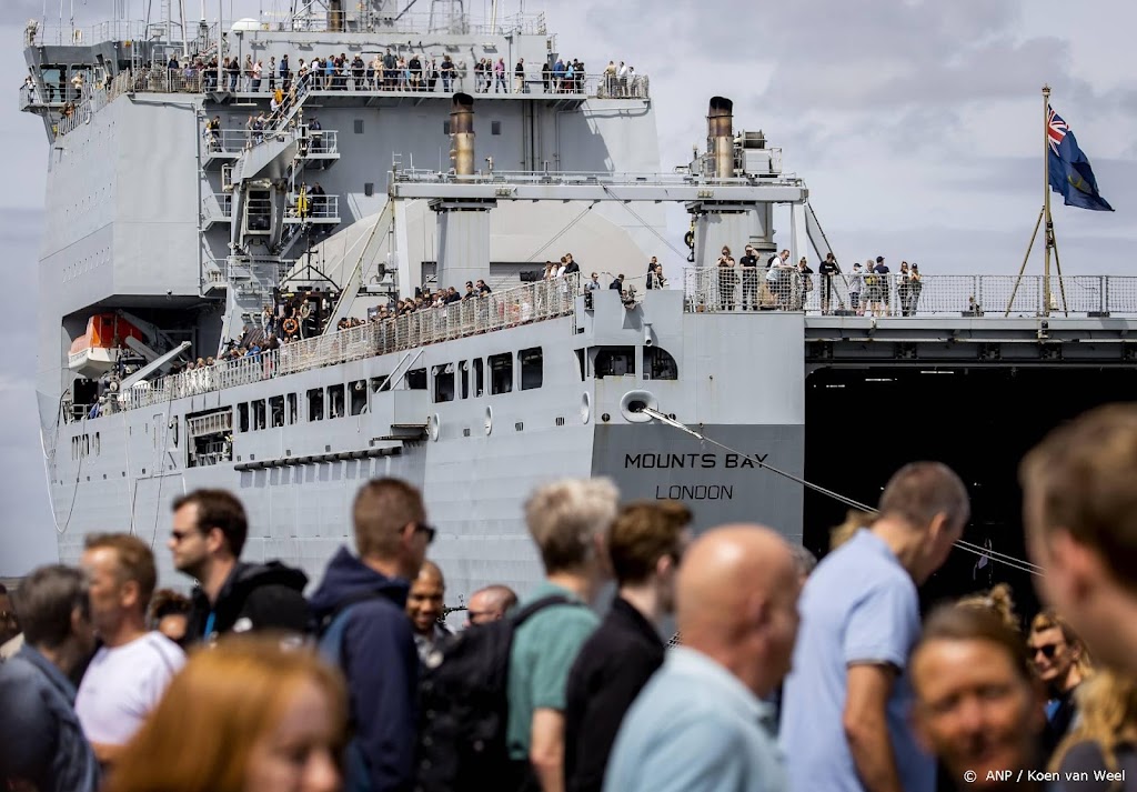Zo'n 35.000 bezoekers bij Marinedagen in Den Helder