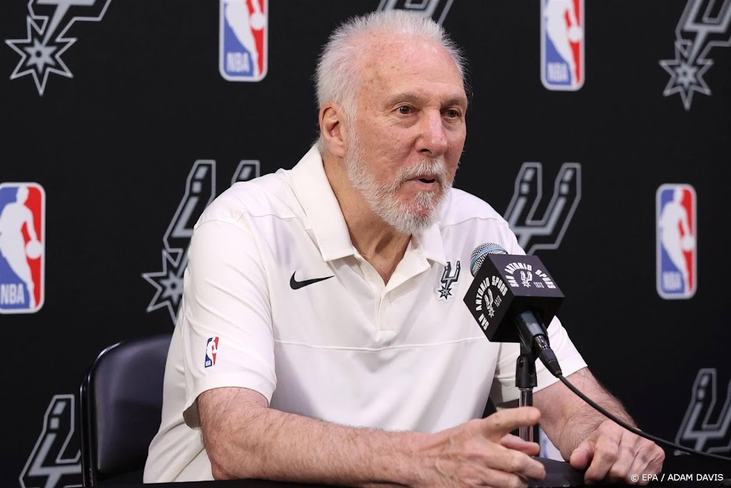 Basketbalcoach Popovich verlengt contract Spurs met vijf jaar