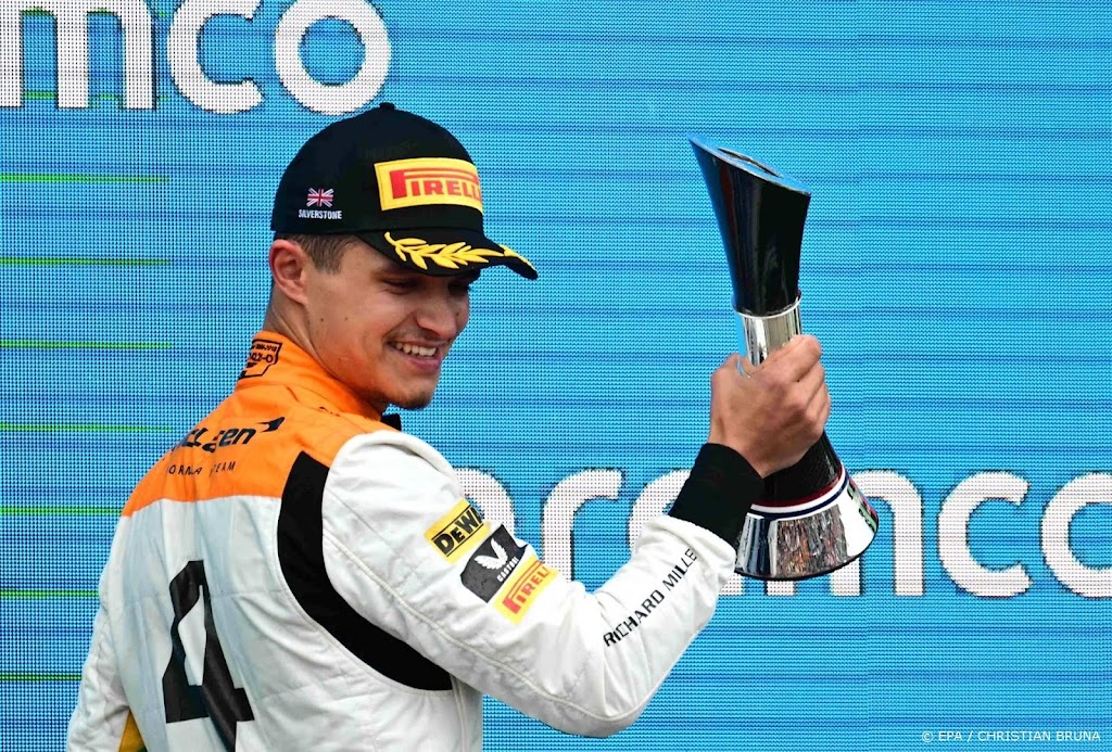 F1-coureur Norris dolgelukkig met tweede plek op Silverstone