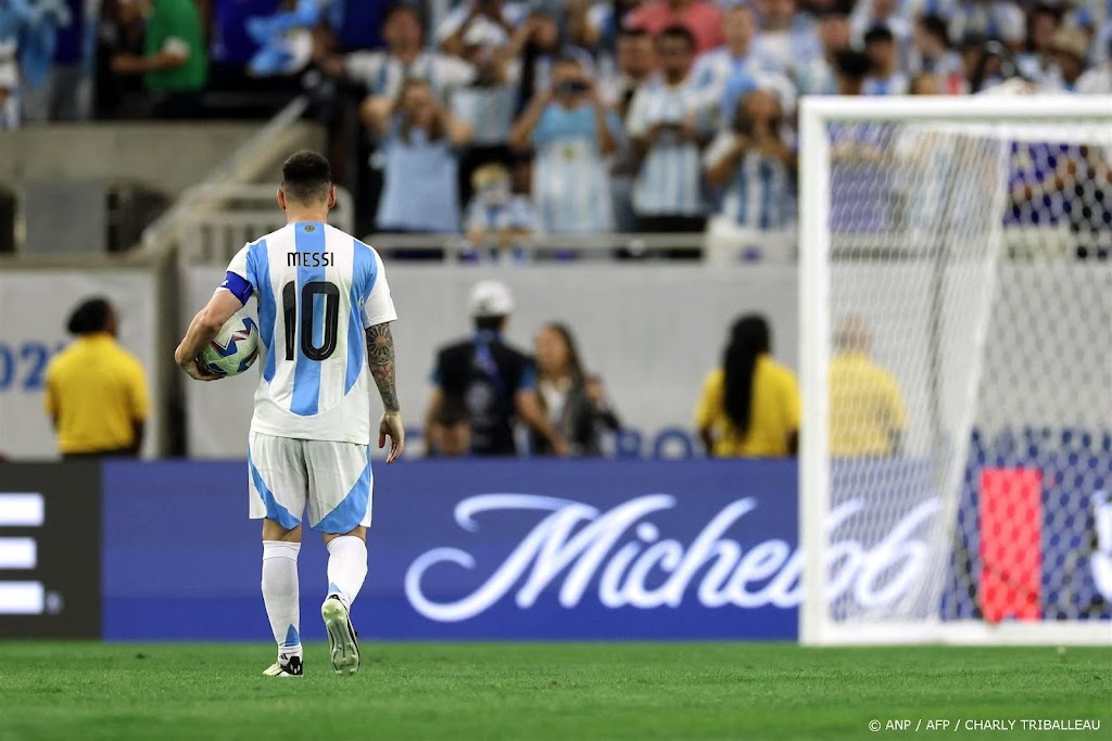 Messi fit voor halve finale Copa América tegen Canada