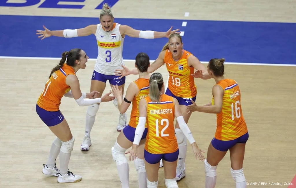 Volleybalsters winnen ook van Tsjechië in Nations League