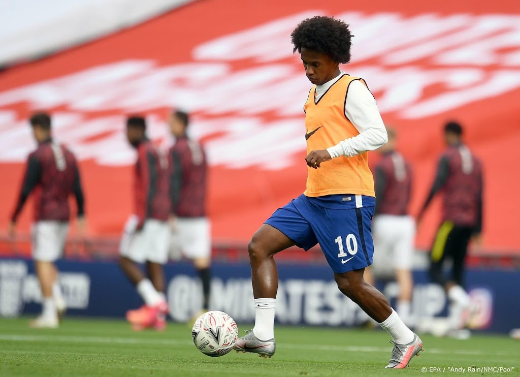 Braziliaanse middenvelder Willian na 7 jaar weg bij Chelsea