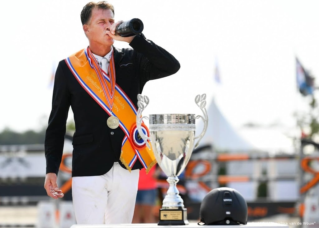Springruiter Houtzager Nederlands kampioen