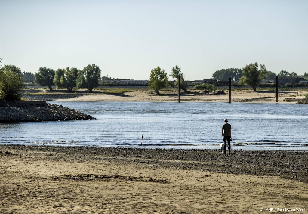 Hoeveelheid water in Maas en Rijn daalt snel