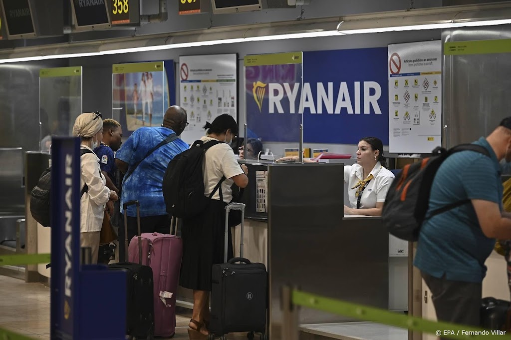 Ryanair verwacht geen hinder van stakingen Spaans cabinepersoneel