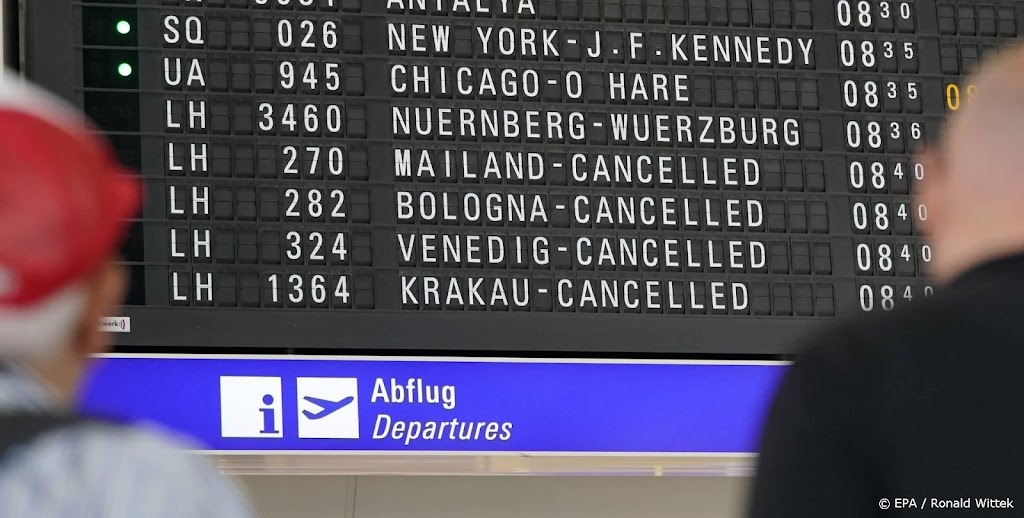 Duitse vakbond kondigt staking aan op luchthaven München