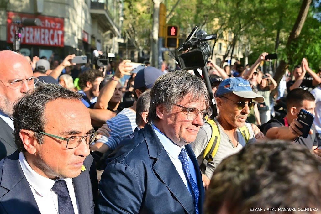 Partij: Puigdemont vanuit Spanje teruggereisd naar België