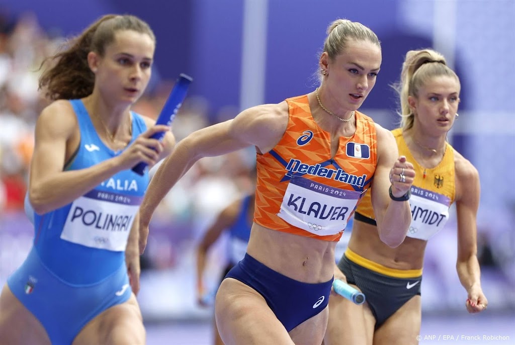 Klaver loodst met frustratie estafettevrouwen naar finale 4x400 
