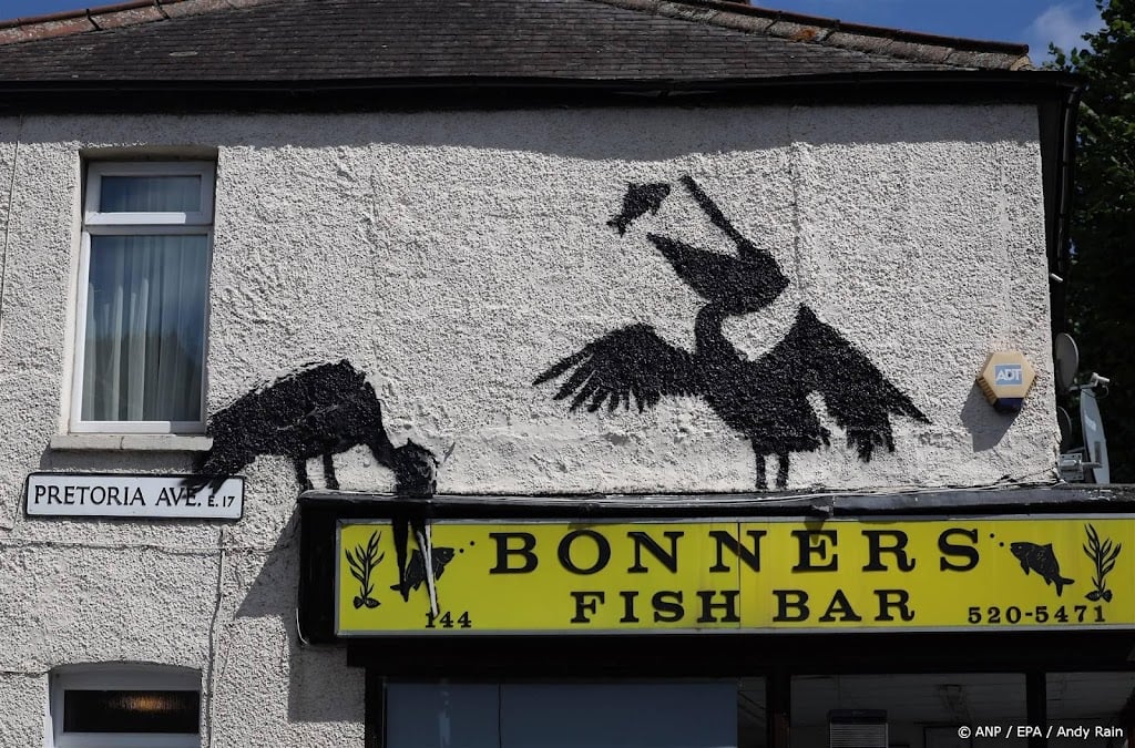Voor vijfde dag op rij een Banksy in Londen