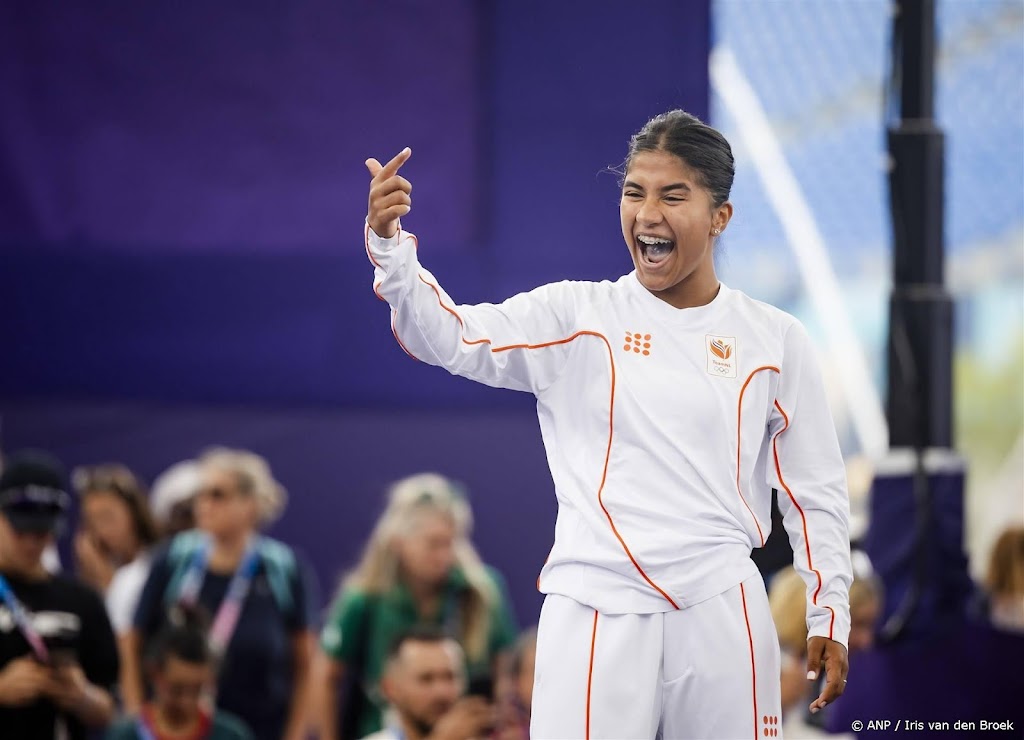 Nederlandse Sardjoe wint allereerste breaking-duel ooit op Spelen