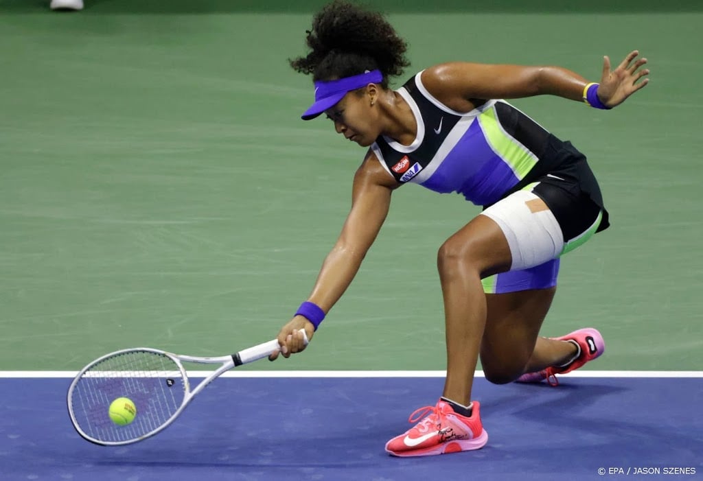 Osaka overtuigend naar halve finales op US Open