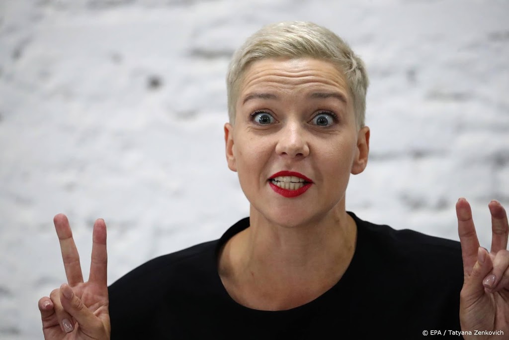 'Wit-Russische Kolesnikova zit vast in Minsk'