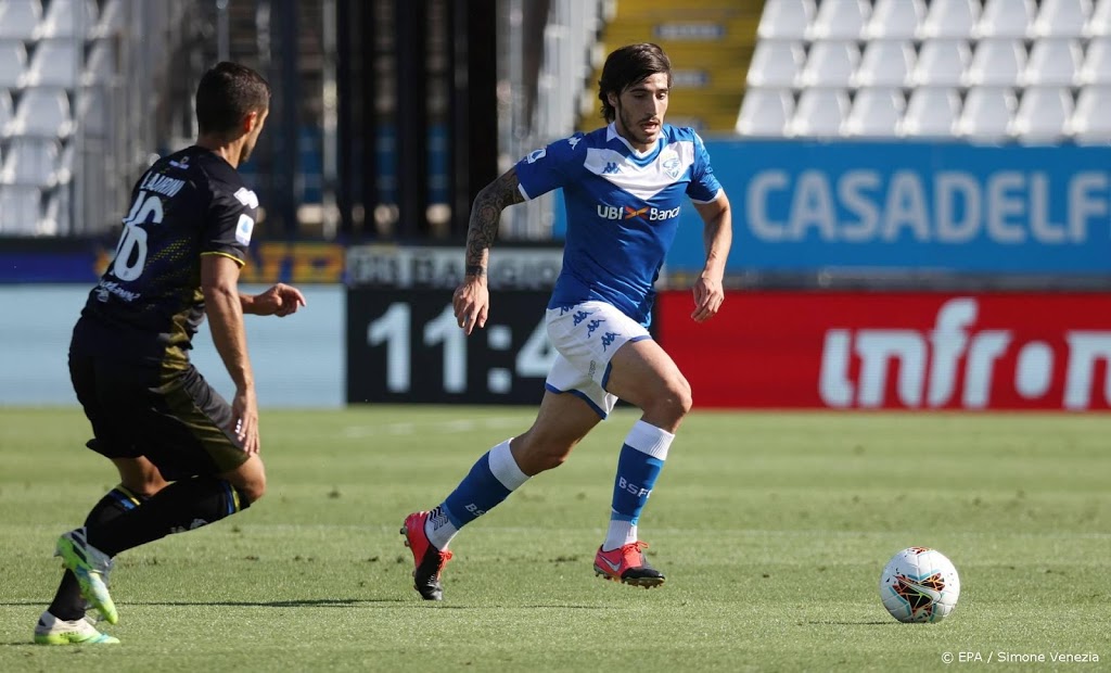 AC Milan neemt middenvelder Tonali over van Brescia