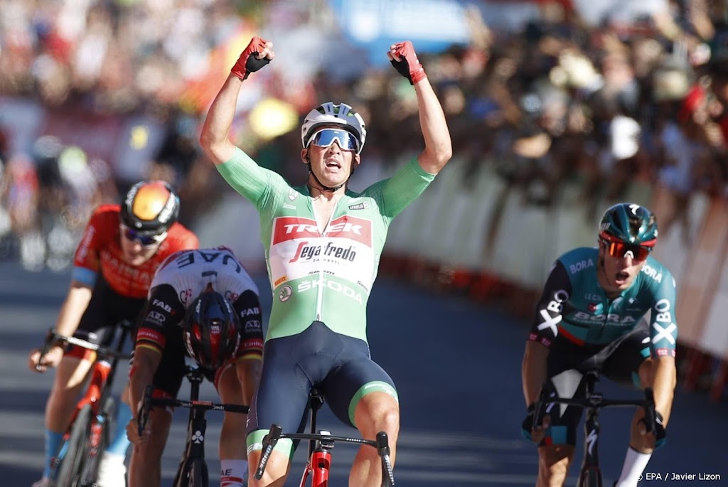 Wielrenner Pedersen viert derde ritzege in Ronde van Spanje