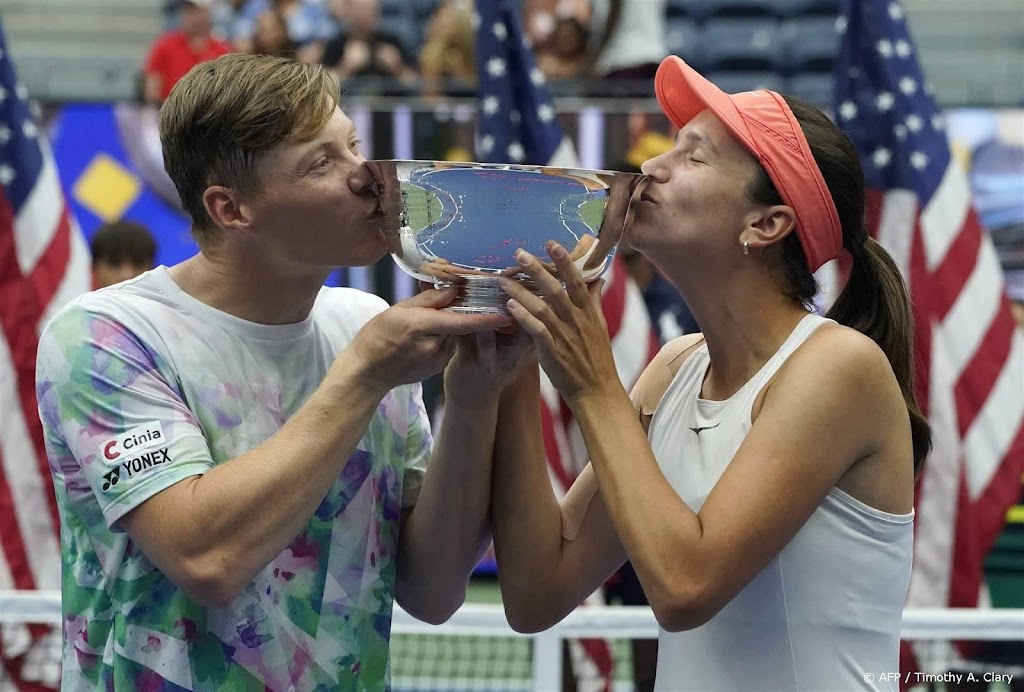 Opponent Oranje op Daviscup Finals wint gemengd dubbel US Open