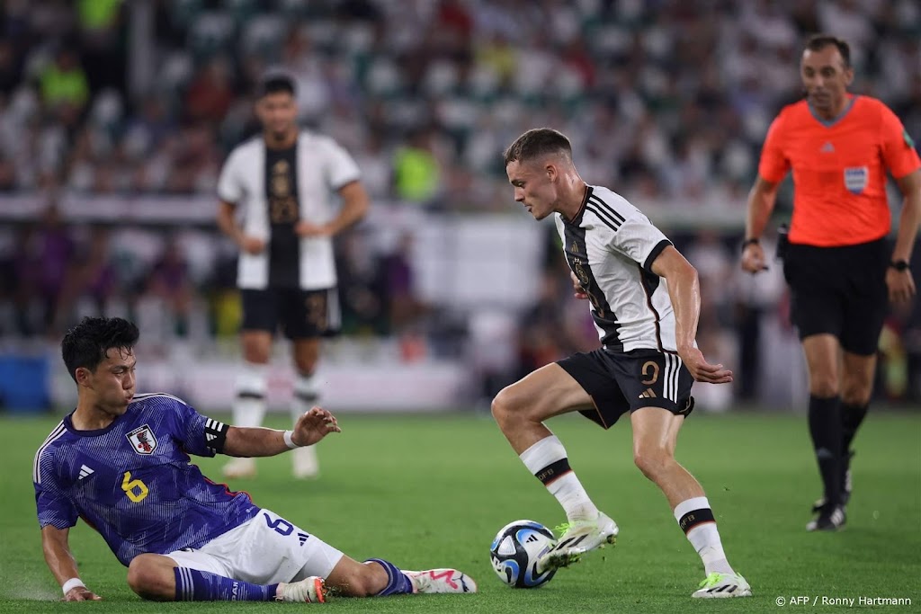 Duitsers verliezen thuis oefenwedstrijd tegen Japan met 4-1