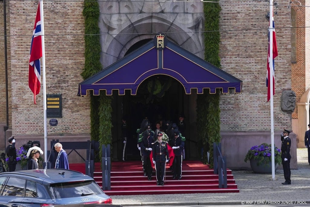 Afscheidsdienst voor Noorse koning Harald afgelopen