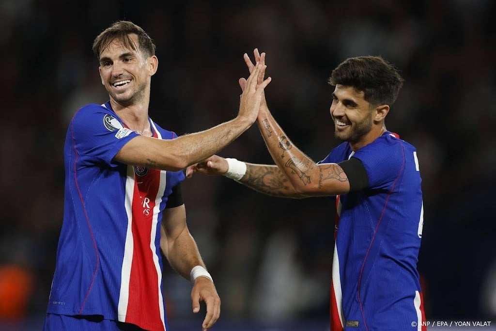 PSG begint Champions League met ruime zege op Slovan Bratislava