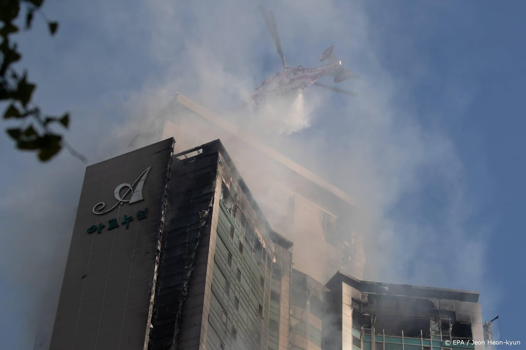 Tientallen gewonden bij brand in torenflat Zuid-Korea