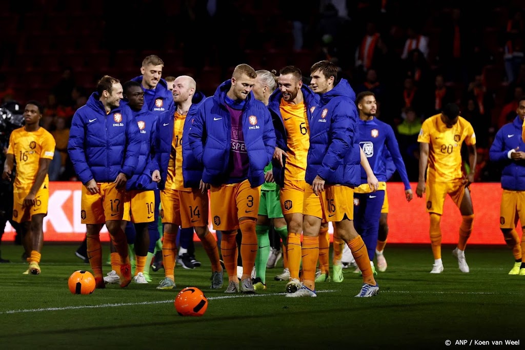 Oranje groepshoofd bij loting voor kwalificatie EK 2024