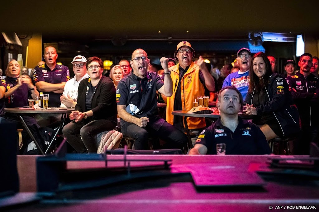 Verwarring over WK-titel Verstappen bij fans in Limburgs Montfort