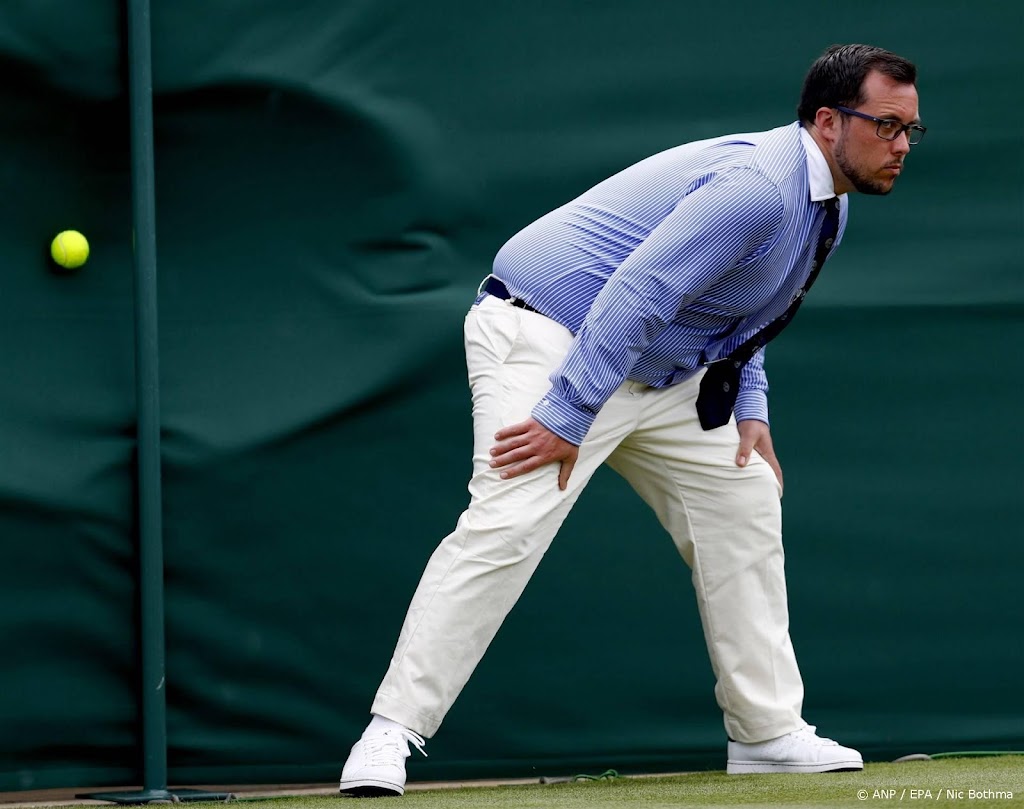 Ook traditioneel Wimbledon neemt afscheid van lijnrechters