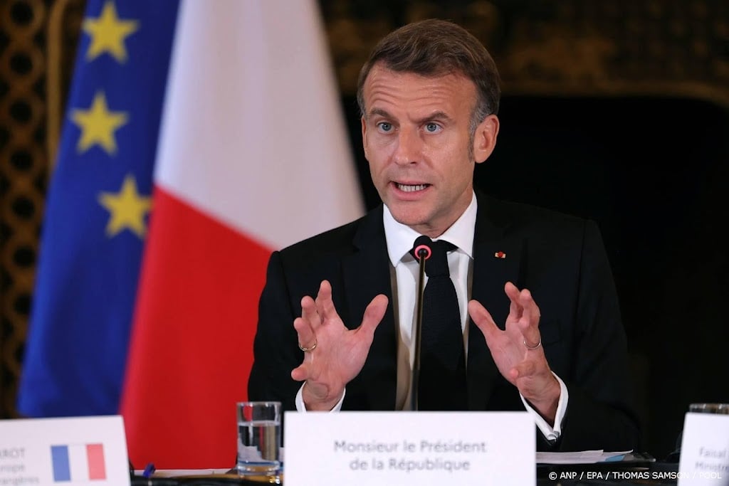 Macron: Komende uren cruciaal voor vrede in Gaza