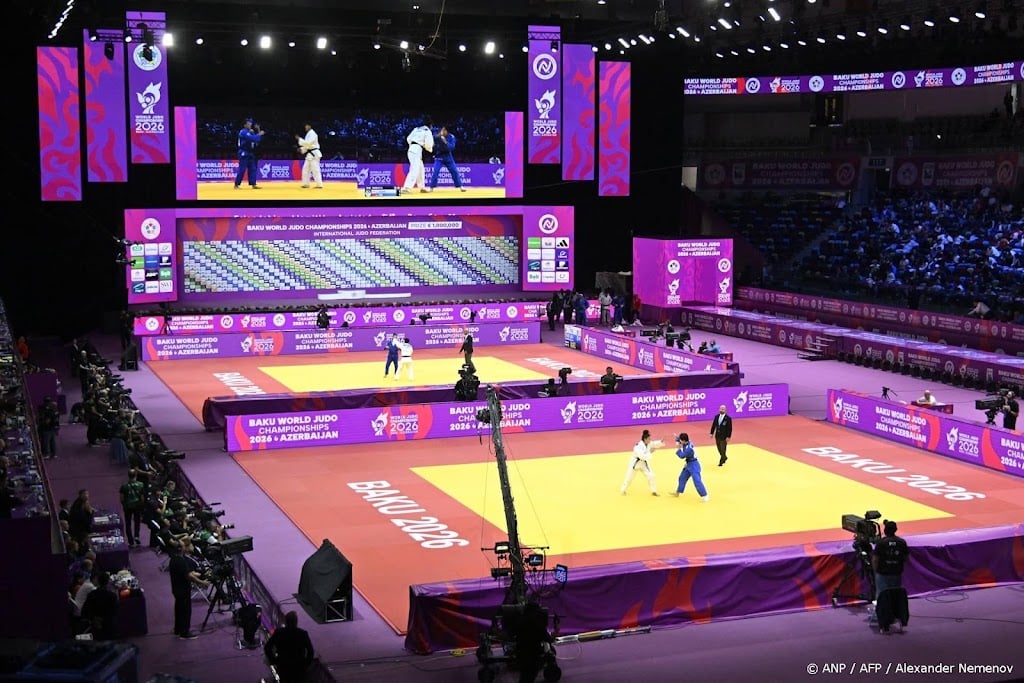 Debutante Van Heemst op voor brons bij WK judo