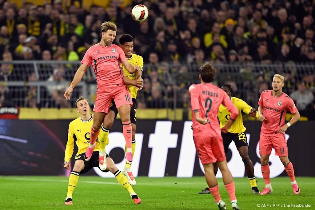 Borussia Dortmund verspeelt punten met 2-2 tegen Werder Bremen