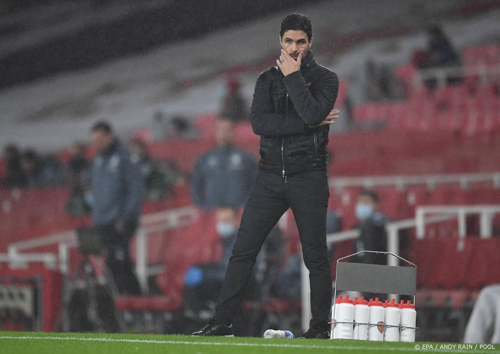 Trainer Arteta woedend na 'wanprestatie' Arsenal
