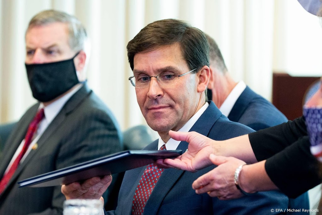 Trump ontslaat minister van Defensie, benoemt vervanger