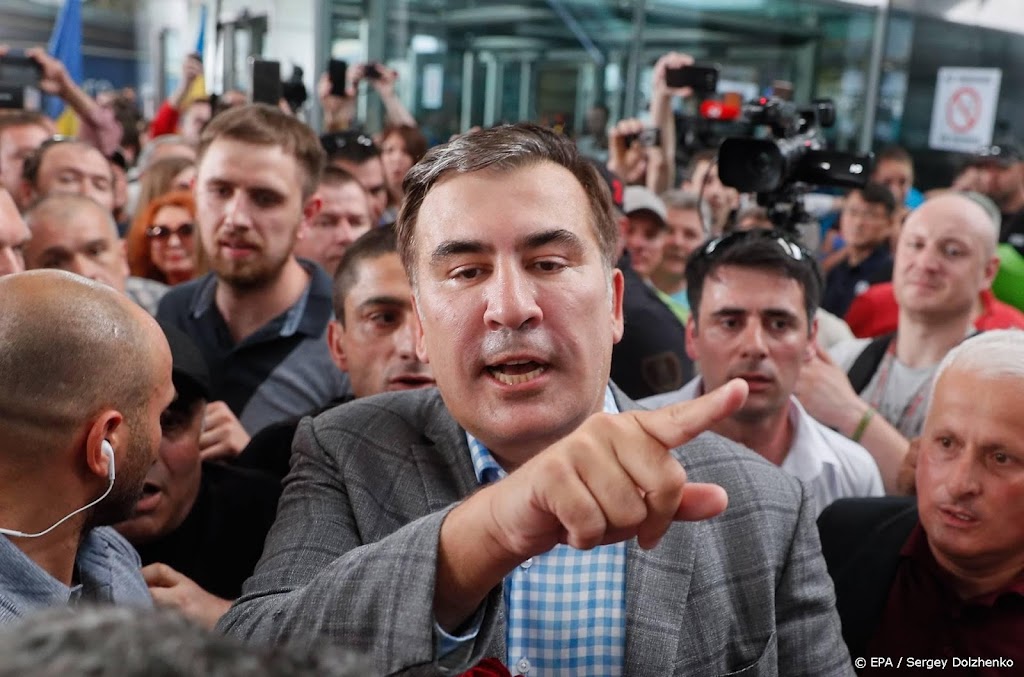 Oud-president Saakasjvili zegt voor z'n leven te vrezen