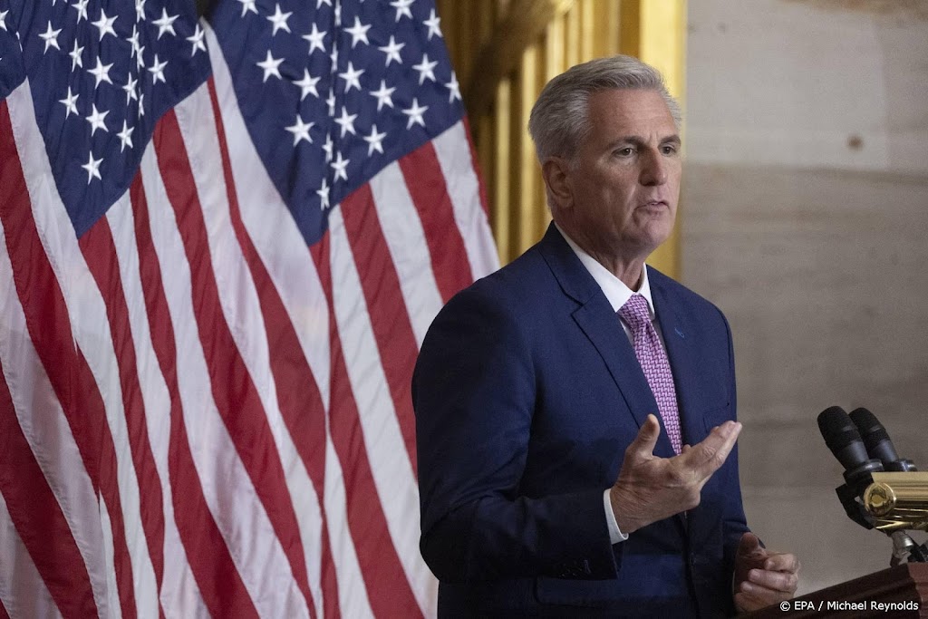 Republikeinse oppositieleider Kevin McCarthy herkozen