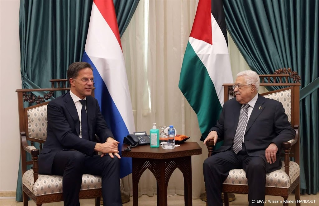 Rutte nodigt Palestijnse leider Abbas uit voor overleg over Gaza