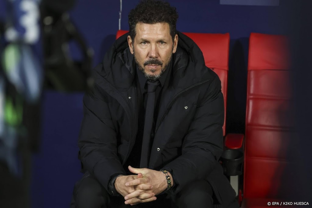 Trainer Simeone verlengt contract bij Atlético Madrid