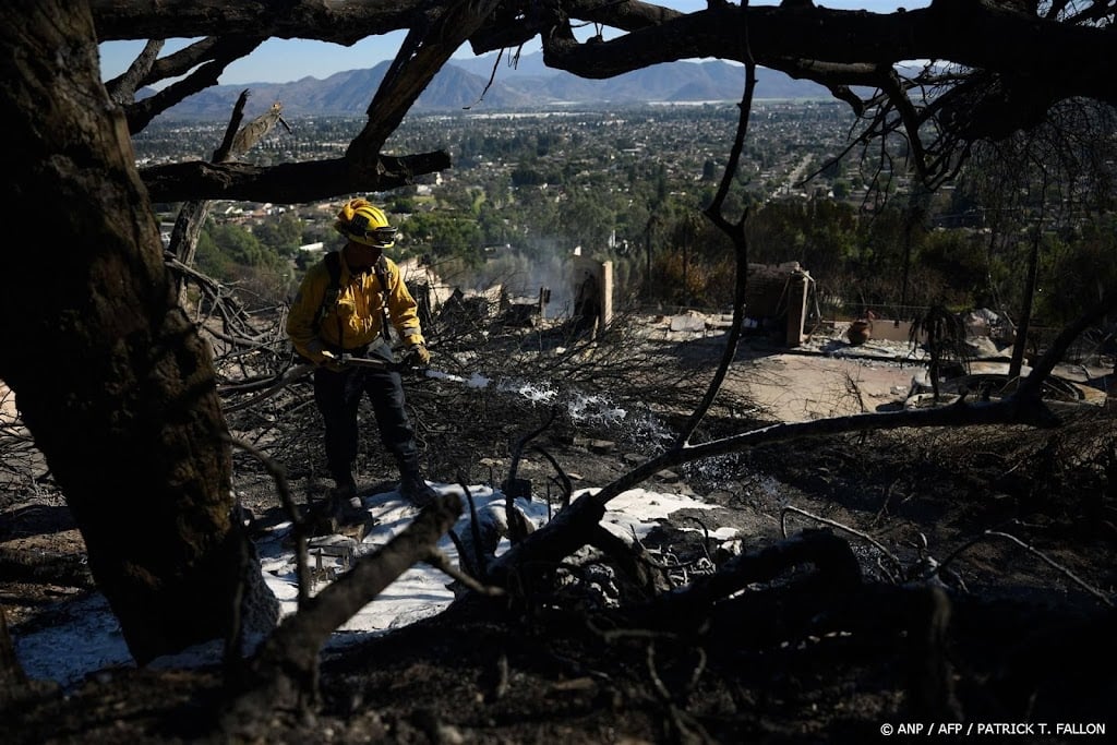 Tientallen huizen verwoest door natuurbrand Californië 