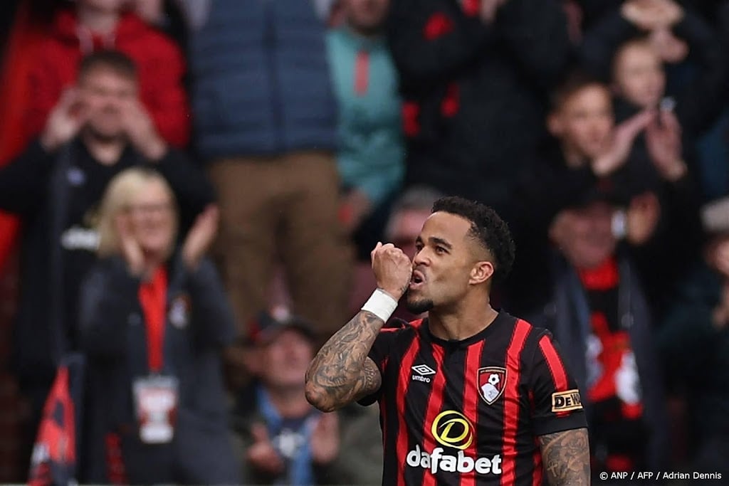 Kluivert scoort maar verliest met Bournemouth