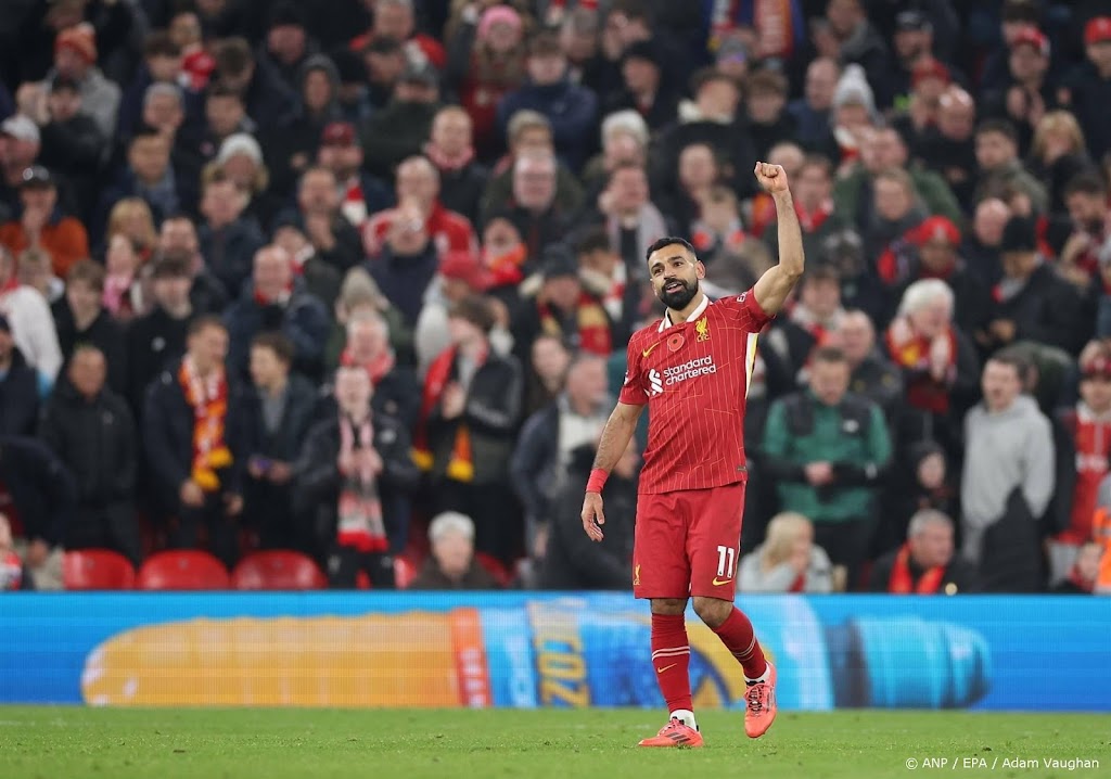 Liverpool steviger aan kop in Premier League