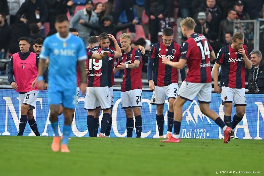 Dallinga leidt met eerste treffer zege Bologna op Napoli in  