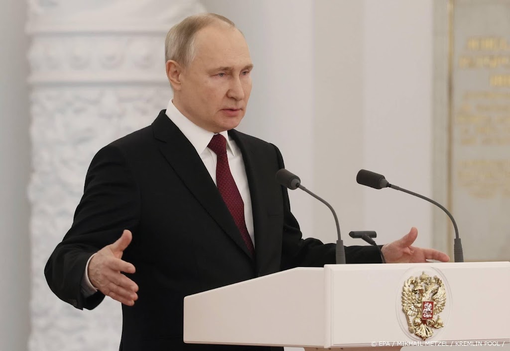 Poetin: Rusland kan olieproductie verlagen vanwege prijsplafond