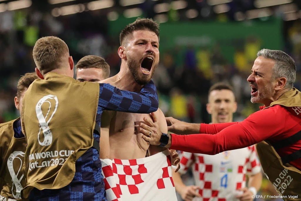 Kroatië schakelt Brazilië op WK uit na strafschoppen