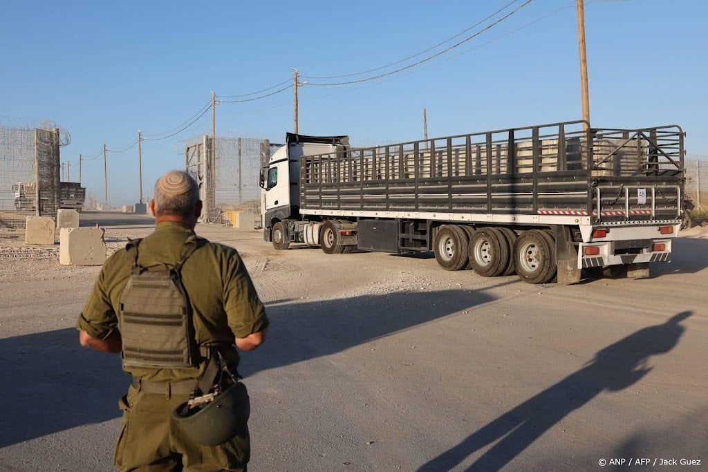Israël heropent grensovergang Jordanië voor hulptransport Gaza