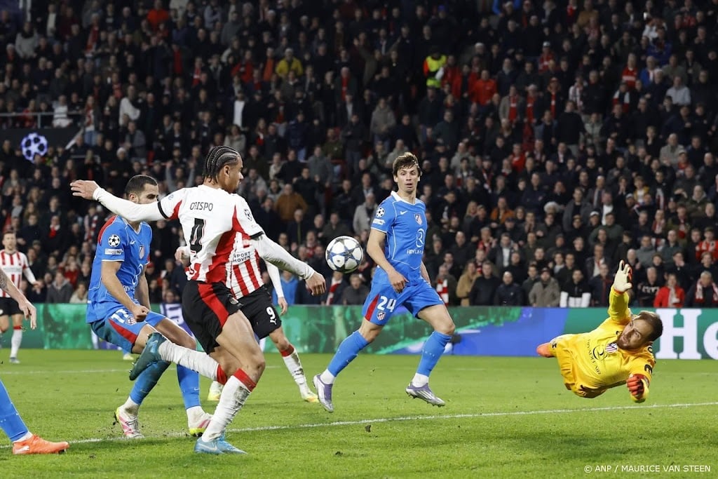 Atlético bezorgt PSV tweede nederlaag (2-3) in Champions League
